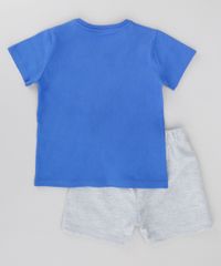 Conjunto-de-Camiseta-Azul---Bermuda-Homem-Aranha-Cinza-Mescla-8609817-Cinza_Mescla_2