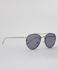 Oculos-de-Sol-Redondo-Feminino-Oneself-Prateado-8755277-Prateado_3