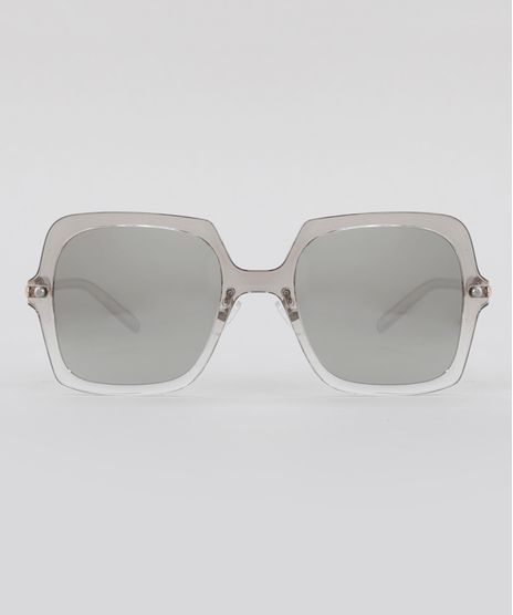 Oculos-de-Sol-Quadrado-Feminino-Oneself-Transparente-8628890-Transparente_1