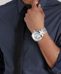 Kit-de-Relogio-Seculus-Masculino-Analogico---Gravata-em-Jacquard---20337G0SVNA2K-Prateado-8755539-Prateado_2
