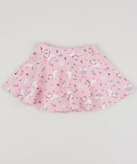 Short-Saia-Infantil-Estampado-de-Unicornios-com-Laco-Rosa-Claro-9943376-Rosa_Claro_2