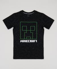 Camiseta-Infantil-Minecraft-Manga-Curta-Gola-Careca-Preto-9943397-Preto_1