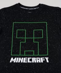 Camiseta-Infantil-Minecraft-Manga-Curta-Gola-Careca-Preto-9943397-Preto_3