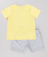 Conjunto-de-Camiseta-Amarela---Bermuda-Scooby-Doo-Cinza-Mescla-8702513-Cinza_Mescla_2