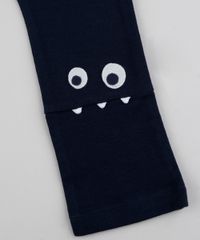 Calca-Infantil-Reta-com-Patch-de-Monstro-Azul-Marinho-9849583-Azul_Marinho_5