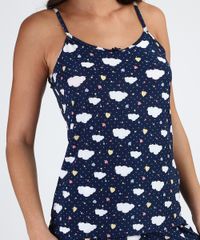 Short-Doll-Feminino-Estampado-de-Nuvens-Azul-Marinho-9846561-Azul_Marinho_4
