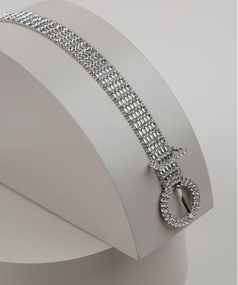 Cinto-Feminino-em-Strass-com-Fivela-Redonda-Prateado-9858686-Prateado_1