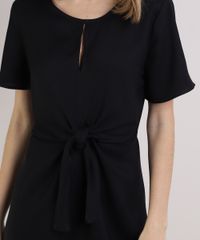 Vestido-Feminino-Curto-com-No-Manga-Curta-Preto-9949659-Preto_4