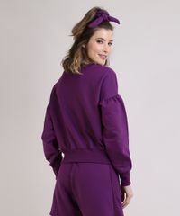 Blusao-de-Moletom-Feminino-Manga-Bufante-Decote-Redondo---Elastico-de-Cabelo-Scrunchie-Roxo-Escuro-9952534-Roxo_Escuro_2
