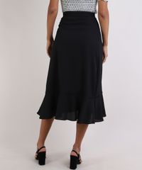 Saia-Feminina-Midi-Transpassada-com-Babados-Preta-9944291-Preto_2
