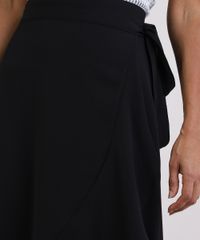 Saia-Feminina-Midi-Transpassada-com-Babados-Preta-9944291-Preto_4