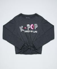 Blusa-Juvenil--K-Pop-Saved-My-Life--com-Paete-e-No-Manga-Longa-Cinza-Mescla-Escuro-9946358-Cinza_Mescla_Escuro_1