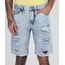 Bermuda-Jeans-Masculina-Destroyed-Slim-com-Bolsos-Azul-Claro-9953225-Azul_Claro_1
