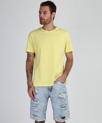 Bermuda-Jeans-Masculina-Destroyed-Slim-com-Bolsos-Azul-Claro-9953225-Azul_Claro_3
