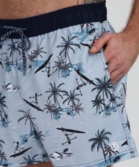 Short-Masculino-Estampado-de-Caveiras-com-Bolsos-Azul-Claro-9954389-Azul_Claro_4