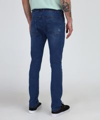 Calca-Jeans-Masculina-Super-Skinny-Destroyed--Azul-Escuro-9944000-Azul_Escuro_2