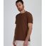 Camiseta-Masculina-Basica-Manga-Curta-Gola-Careca-Marrom-9947820-Marrom_1
