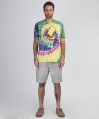 Camiseta-Masculina-Os-Simpsons-Tie-Dye-Manga-Curta-Gola-Careca-Amarela-9951635-Amarelo_3