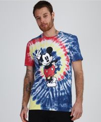 Camiseta-Masculina-Mickey-Estampada-Tie-Dye-Manga-Curta-Gola-Careca-Azul-Marinho-9951652-Azul_Marinho_1