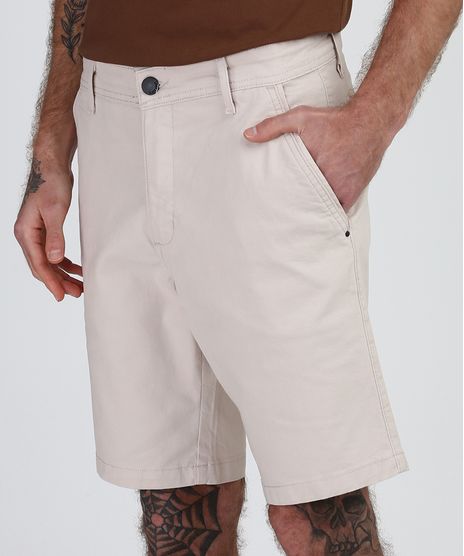 Bermuda-de-Sarja-Masculina-Slim-com-Bolsos-Off-White-9953279-Off_White_1