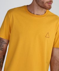 Camiseta-Masculina-Wild-Vibez-Manga-Curta-Gola-Careca-Mostarda-9940733-Mostarda_4