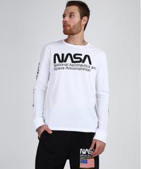 Camiseta-Masculina-NASA-Manga-Longa-Gola-Careca-Branca-9943169-Branco_1