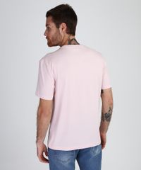 Camiseta-Masculina-Gato-Felix-Manga-Curta-Gola-Careca-Rosa-Claro-9943401-Rosa_Claro_2
