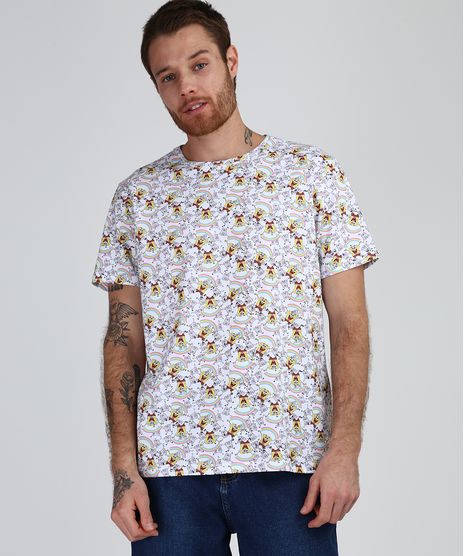 Camiseta-Masculina-Bob-Esponja-Manga-Curta-Gola-Careca-Off-White-9950951-Off_White_1