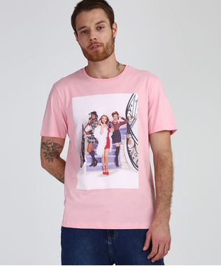 Camiseta-Masculina-As-Patricinhas-de-Beverly-Hills-Manga-Curta-Gola-Careca-Rosa-Claro-9952121-Rosa_Claro_1