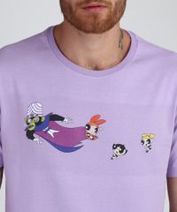 Camiseta-Masculina-Meninas-Super-Poderosas-Manga-Curta-Gola-Careca-Lilas-9952175-Lilas_4