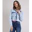 Jaqueta-Jeans-Feminina-Cropped-com-Bolsos-e-Barra-Desfiada-Azul-Claro-9949588-Azul_Claro_1