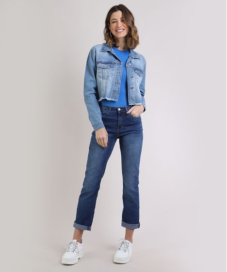 jaquetas jeans femininas c&a