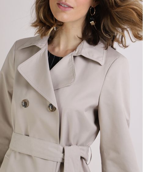 casaco trench feminino