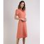 Vestido-Chemise-Feminino-Longo-Estampado-Poa-Manga-Curta-Laranja-9951034-Laranja_1