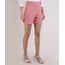 Short-Feminino-Basico-Cintura-Alta-com-Botoes-e-Bolsos-Rosa-Claro-9953176-Rosa_Claro_1
