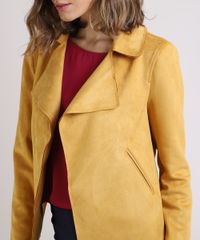 Blazer-Feminino-em-Suede-com-Recorte-Amarelo-9818782-Amarelo_4 Blazer-Feminino-em-Suede-com-Recorte-Amarelo-9818782-Amarelo_4