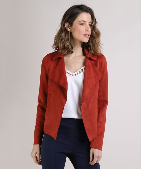 Capa-Feminina-em-Suede-Manga-Longa-Vermelho-Escuro-9818782-Vermelho_Escuro_1