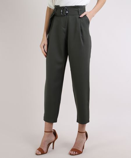 Calca-Feminina-Chochard-Cintura-Altacom-Fivela-Verde-Escuro-9944744-Verde_Escuro_1 Calca-Feminina-Chochard-Cintura-Altacom-Fivela-Verde-Escuro-9944744-Verde_Escuro_1