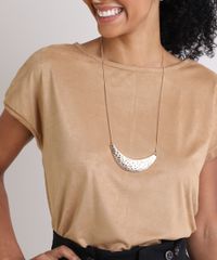 Blusa-em-Suede-Feminina-Manga-Curta-Marrom-Claro-9937761-Marrom_Claro_4