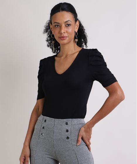 blusa preta cea