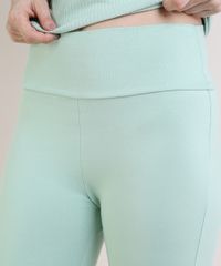 Bermuda-Feminina-Mindset-Ciclista-Cintura-Super-Alta-Verde-Claro-9953128-Verde_Claro_4