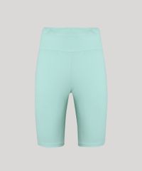 Bermuda-Feminina-Mindset-Ciclista-Cintura-Super-Alta-Verde-Claro-9953128-Verde_Claro_5