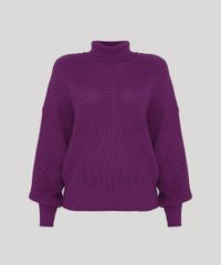 Sueter-Feminino-em-Trico-Oversized-Gola-Alta-Roxo-9955005-Roxo_5