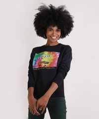 Blusao-de-Moletom-Feminino-Bob-Esponja-Decote-Redondo-Preto-9953771-Preto_1