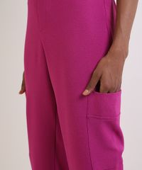 Calca-Feminina-Jogger-Cintura-Media-com-Bolsos-Roxa-9955708-Roxo_4