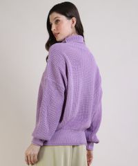 Sueter-Feminino-em-Trico-Oversized-Gola-Alta-Lilas-9955005-Lilas_2