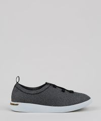 Tenis-Feminino-Knit-Grendha-Comfort-com-Cadarco-Cinza-Mescla-9941669-Cinza_Mescla_2