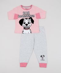 Pijama-Infantil-101-Dalmatas-Manga-Longa-Rosa-9942765-Rosa_1