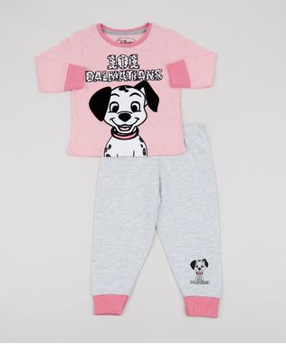 Pijama-Infantil-101-Dalmatas-Manga-Longa-Rosa-9942765-Rosa_1