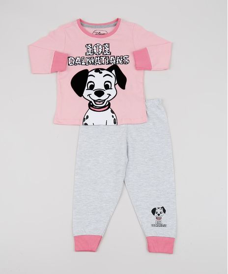 Pijama-Infantil-101-Dalmatas-Manga-Longa-Rosa-9942765-Rosa_1